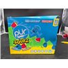 Image 2 : PUR Sourz Jumbo Gum Blue Raspberry and Watermelon, 10 Bags