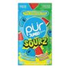 Image 1 : PUR Sourz Jumbo Gum Blue Raspberry and Watermelon, 10 Bags