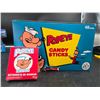 Image 2 : Popeye Candy Sticks 48-Count Display