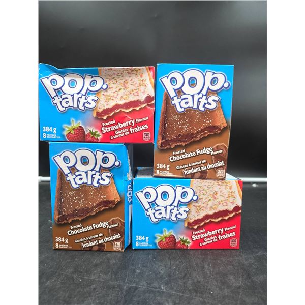 Pop-Tarts Frosted Strawberry and Chocolate Fudge 384 g Per Pack