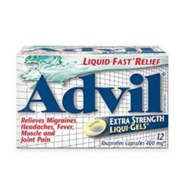 Advil Extra Strength Liqui-Gels, 400 mg, 2×12 Capsules