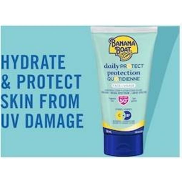 Banana Boat Daily Protect Sunscreen Lotion SPF 50, 3×90 mL