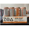 Image 2 : Zoa Zero Sugar Energy Drink, Orange, 12x355ml