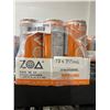 Image 3 : Zoa Zero Sugar Energy Drink, Orange, 12x355ml