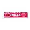 Image 1 : 8 Halls Cherry Flavour 9-Lozenge Packs, Relief for Throat and Nasal Symptoms