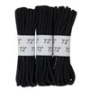 Image 1 : Rothco Military Grade 72-Inch Boot laces Black , 3 Pairs