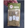 Image 2 : Rothco Military Grade 72-Inch Shoelaces Desert Tan , 3 Pairs