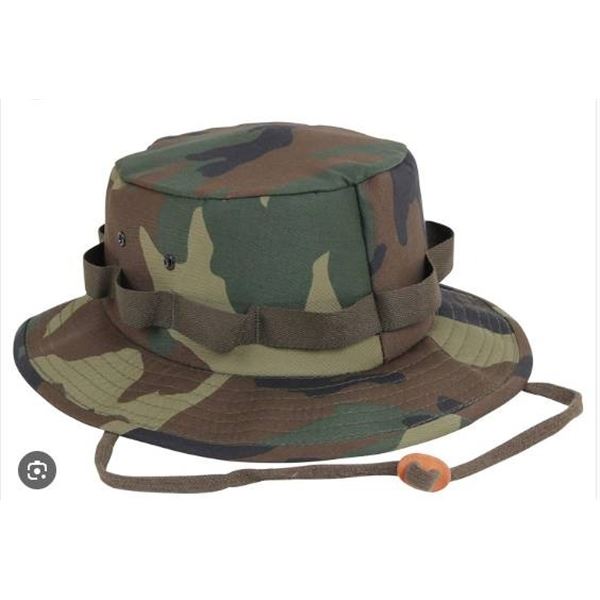 Rothco Style 5806 Woodland Camo Hat, Size 7 3/4
