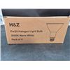 Image 2 : H&Z PAR20 Halogen Light Bulb, 3000K Warm White, Pack of 6