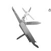 Image 1 : 11-Function Multi-Tool Pocket Knife with Stainless Steel Blades