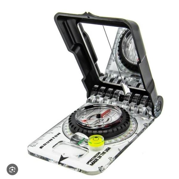 Brunton TruArc 15 Mirrored Professional Compass With Global Needle