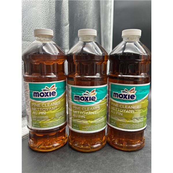 Moxie Pine Cleaner 1.41L Bottles, Set of 3