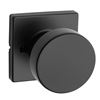 Image 1 : Weiser Cambie Matte Black Pantry/Closet Non-Turning Dummy Door Knob