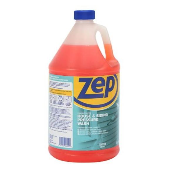 Zep Concentrated House and Siding Pressure Wash, 3.78L (1 Gallon)