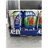 Image 3 : Lot of 2 – Heineken 0.0 Alcohol-Free Beer, 6 Cans Per Pack, 330ml Each