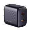 Image 1 : Voltre Revo Lite Duo 20W PD Fast Charger, Black, 2-Pack