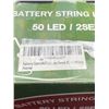 Image 3 : Battery String Lights with 2 x 50 LEDs, Cool White, Indoor and Outdoor Use