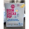 Image 3 : Lot of 3 Angie’s Boom Chicka Pop Real Butter Popcorn (4 Bags, 372g Total)