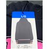 Image 4 : Puma Girls Hoodie, Black with Pink Logo, Size L/G 10/12