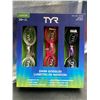 Image 2 : TYR Junior Swim Goggles 3-Pack, Age 10+
