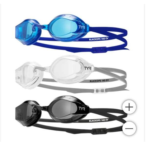 TYR 3-Pack Swim Goggles for Adults Age 16+