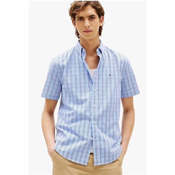 Tommy Hilfiger All-Season Stretch Men’s Dress Shirt, Size 16-16.5/Large *Color Varies From 