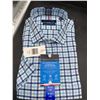 Image 2 : Tommy Hilfiger All-Season Stretch Men’s Dress Shirt, Size 16-16.5/Large *Color Varies From 