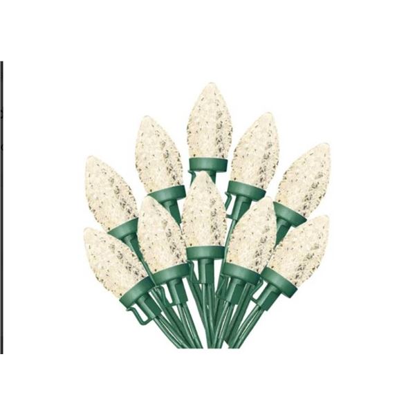 Sylvania Stay-lit LED C9 Lights – 100 Lights Total