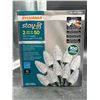 Image 2 : Sylvania Stay-lit LED C9 Lights – 100 Lights Total