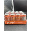 Image 2 : POPPI Soda, Orange Flavour, Sparkling Soda, Beverages 12 x 355ml