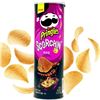 Image 1 : Pringles Scorchin’ BBQ Flavor 14 x 156g Canisters