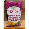Image 2 : CK Spicy Dill Pickle Potato Chips, 180g x 8ct (39694) – CK180SD