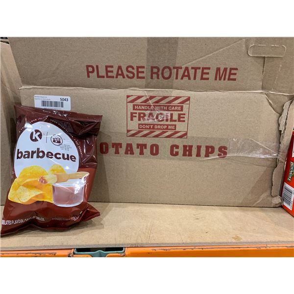 CKF Barbecue Potato Chips, 66g x 12 Count Cases
