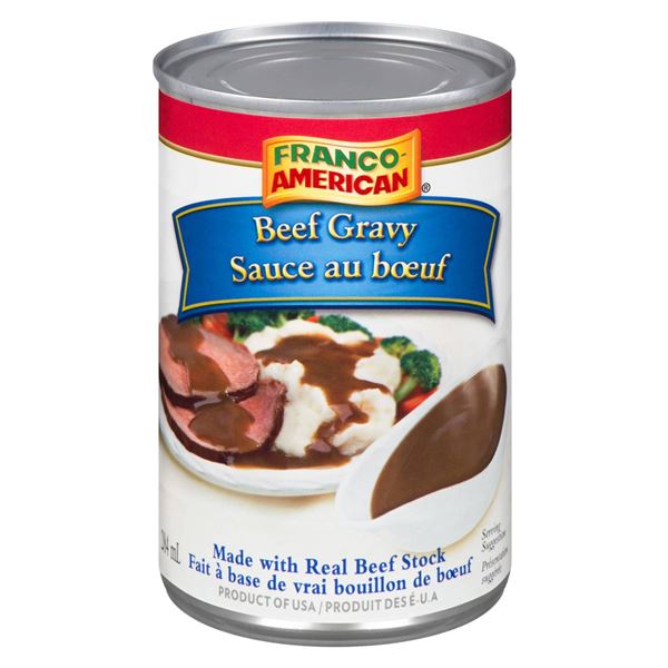 Franco-American Beef Gravy, 24 Cans, 284 ML Each