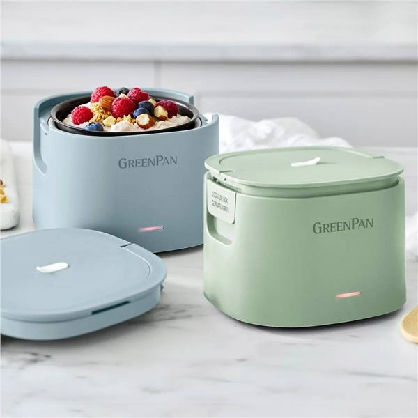 GreenPan Electric Lunch Box with Two Containers and Lid