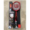 Image 2 : Wilson Outdoor Badminton Set with Rackets and Accessories