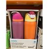 Image 2 : Owala Insulated Water Bottles with Built-in Straws, 24oz (Set of 2)