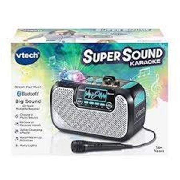 VTech Super Sound Karaoke System with Bluetooth and 2 Microphones