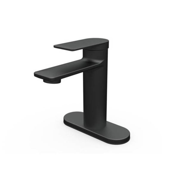 Landon & Co. Single-Handle Bath Faucet and Hardware Set in Black