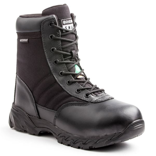 Classic 9-Inch WP SZ Safety Boots, Black, Size 9.5 USA, Model 227201