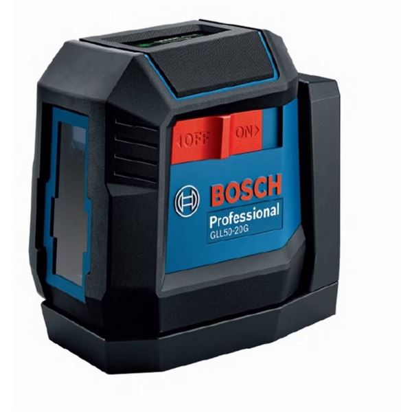 Bosch GLL 2-20 Self-Leveling Cross-Line Laser, 50 Ft Range
