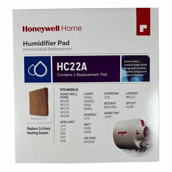 Honeywell Home HC22A Humidifier Replacement Pad for Select Models