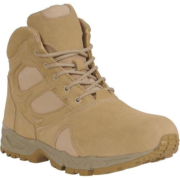 Rothco 6” Forced Entry Desert Tan Boot, Desert Tan, 12W