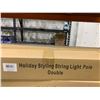 Image 2 : Holiday Styling Double String Light Poles 9ft – Set of 2