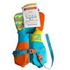 Image 1 : Hyperlite Wake Co Child Life Jacket with Blue and Orange Design