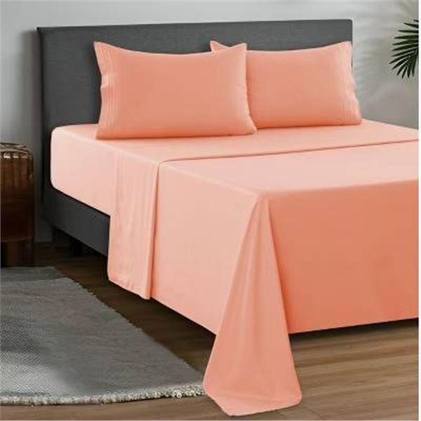 Comfy Bamboo World 9900 Platinum Series 4-Piece King Sheet Set