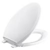 Image 1 : Kohler Elongated Bowl Seat with Quick-Release Technology