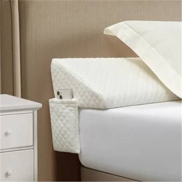 Queen Bed Wedge Pillow with Cover