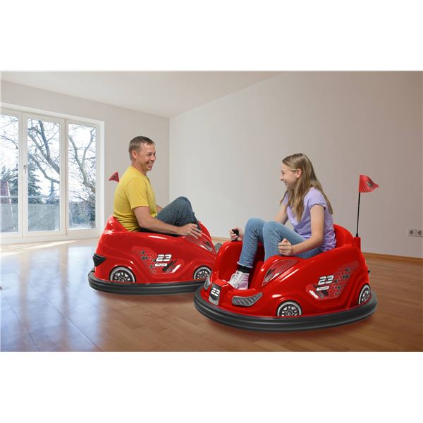 Flybar 12V Bumper Car XL Battery Powered Ride-On for Ages 6 and Up