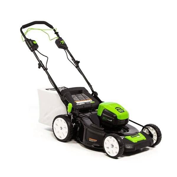 GreenWorks Pro 80V Lithium 21-Inch Cordless Lawn Mower (NO BATTERY NEEDS WORK)